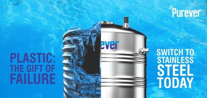 Purever Stainless Steel Water Tank