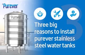 Purever Stainless Steel water tank, Commercial Stainless Steel water tanks