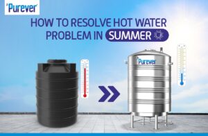 How to resolve hot water problem in summer
