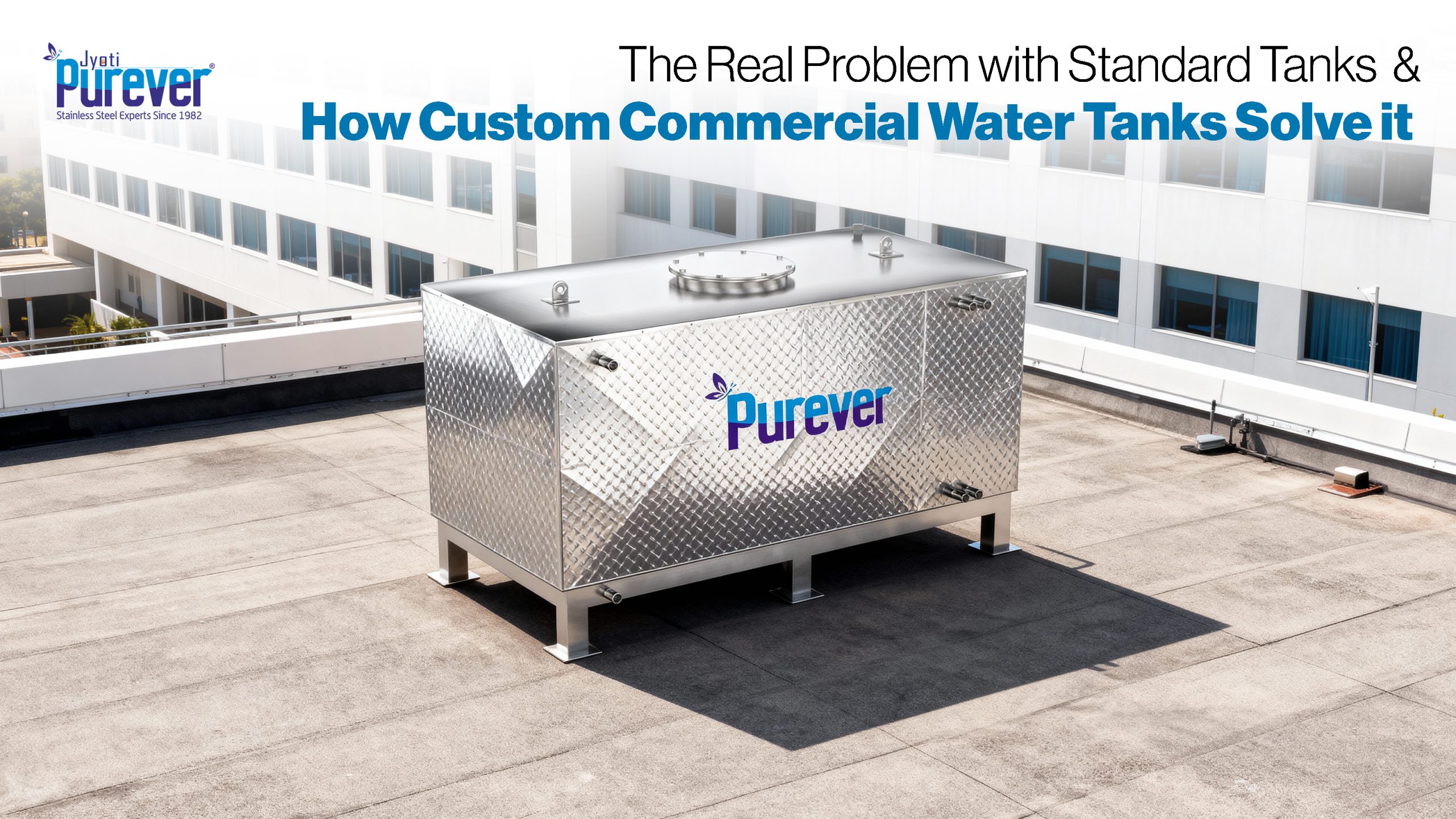 The Real Problem with Standard Tanks & How Custom Commercial Water Tanks Solve
